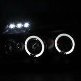 Spec-D Projector Headlights Dodge Magnum (05-06-07) w/ LED Halo - Black or Chrome