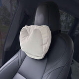 Dual-Layer Pressure Relief Headrest for Tesla