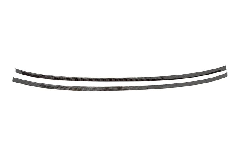 OLM LE Dry Carbon Rain Channel Guard Trim - 2015-2021 Subaru WRX / STI