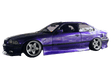 E36 Coupe Complete Over Fender Set (1992-1999) - K2 Industries