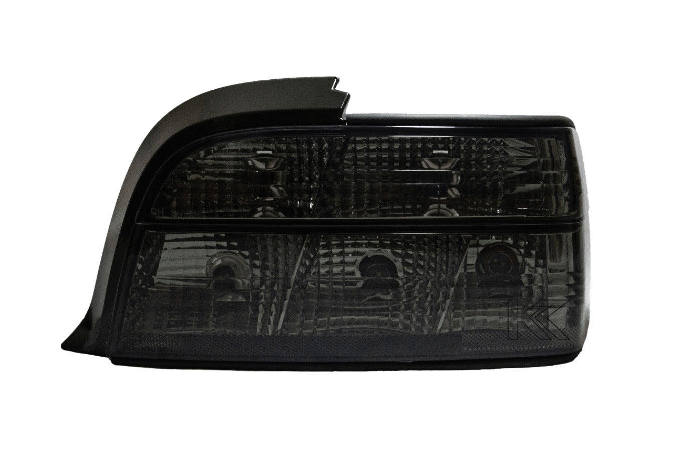 E36 Coupe Smoked/Clear Tail Lights - K2 Industries