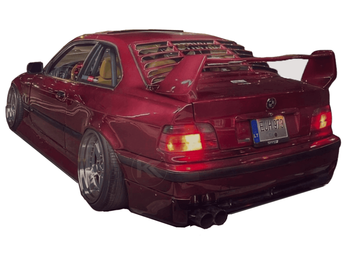 BMW E36 Rear Bumper Splats - M3 (1990 - 1999) - K2 Industries