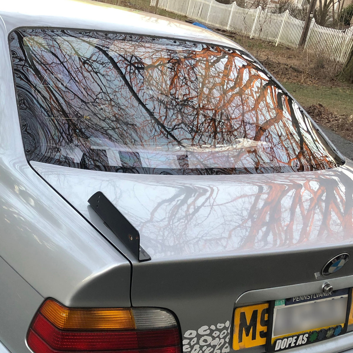 Polycarbonate Rear Windshield - E36 Sedan