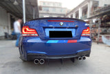 2008-2013 BMW E82 E88 1 Series 1M Style Rear Bumper