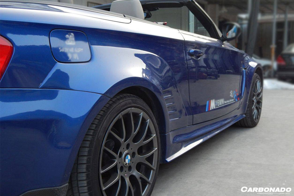2008-2013 BMW E82 E88 1 Series RZ Style Side Skirts