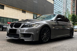 2008-2012 BMW 3 Series E90 1M Style Front Bumper with Lip Splitter