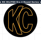 KC HiLITES Era 4 ROUND Series Light Cover Overlays - Universal