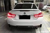 2013-2020 BMW 4 Series F32 F33 ECC Style Carbon Fiber Rear Lip (For M-Tech Only )