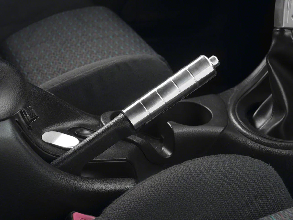 Speedform Modern Billet Tilt Steering Lever; Polished (94-04 Mustang)