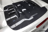 2010-2015 Ferrari Carbon Fiber Engien Hood trunk Carbonado (OE) Fits: 458 Spider