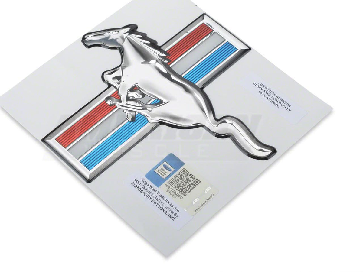 Speedform Embossed Tri-Bar Emblem (Universal; Some Adaptation May Be Required)
