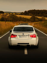Carbon Fiber Rear Trunk Spoiler – BMW E90 3 Series (2005–2012) M-Sport Style