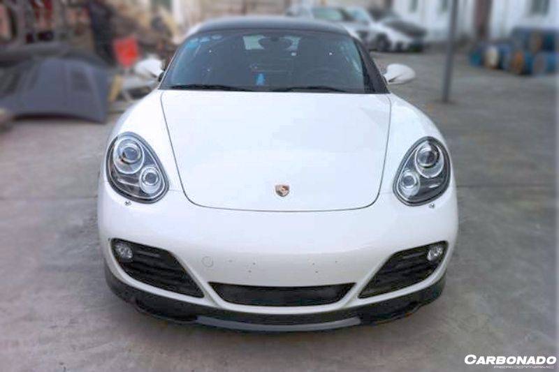 2009-2012 Porsche Cayman 987 EM Style Carbon Fiber Front Lip