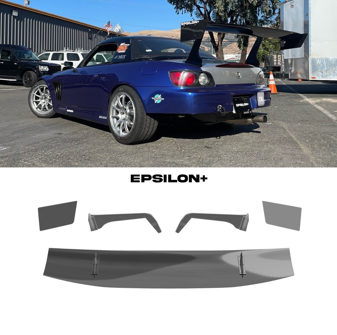 GT Wing – Honda S2000 (AP1/AP2, 1999-2009)
