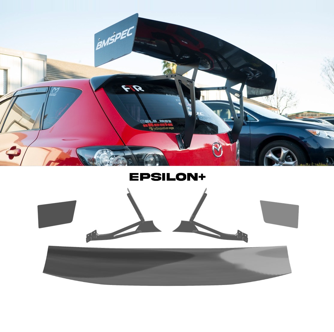 GT Wing – Mazdaspeed3 Gen1 (BK, 2004-2009)