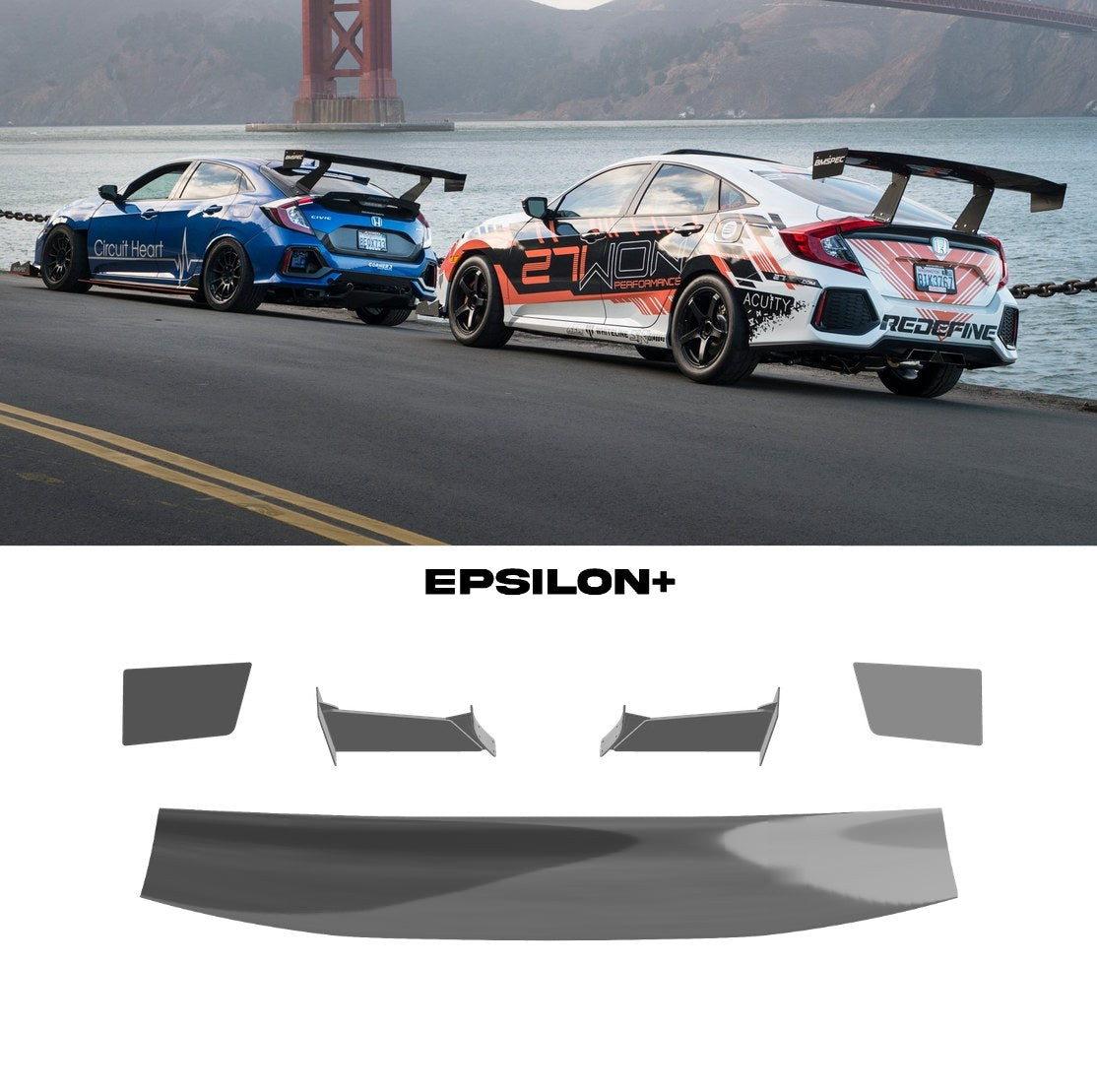 GT Wing – Universal Sedan Fitment