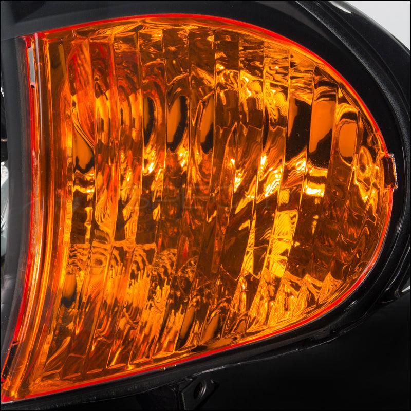 OEM Replacement Headlights Honda Del Sol (93-97) JDM w/ Amber - K2 Industries