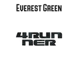 4RUNNER Topographic Rear Liftgate Emblem Overlays - 2025+ 4Runner