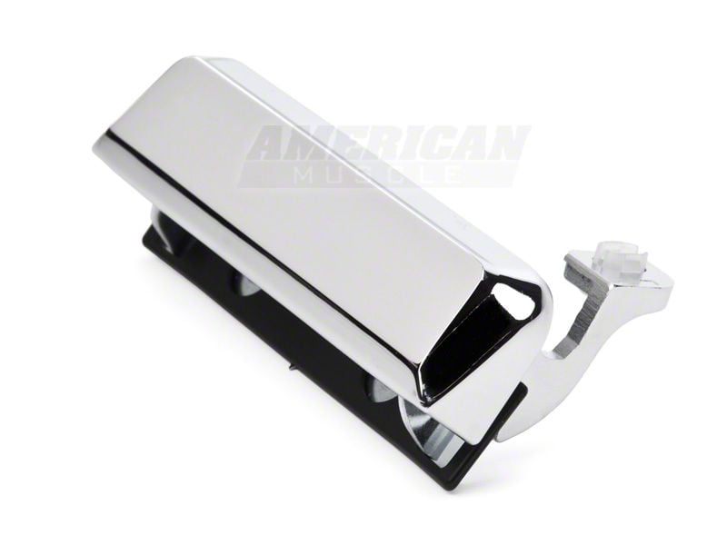 OPR Exterior Door Handle; Driver Side; Chrome (79-93 Mustang)