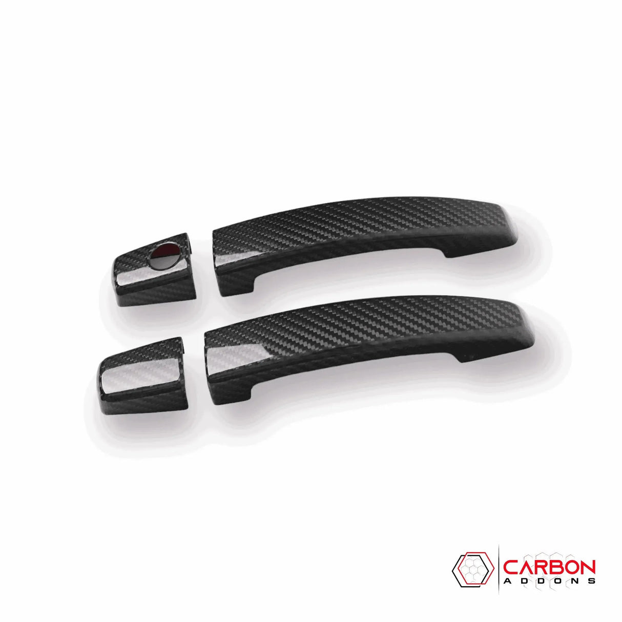 Exterior Carbon Fiber Door Handle Covers for 2010-2015 Chevy Camaro