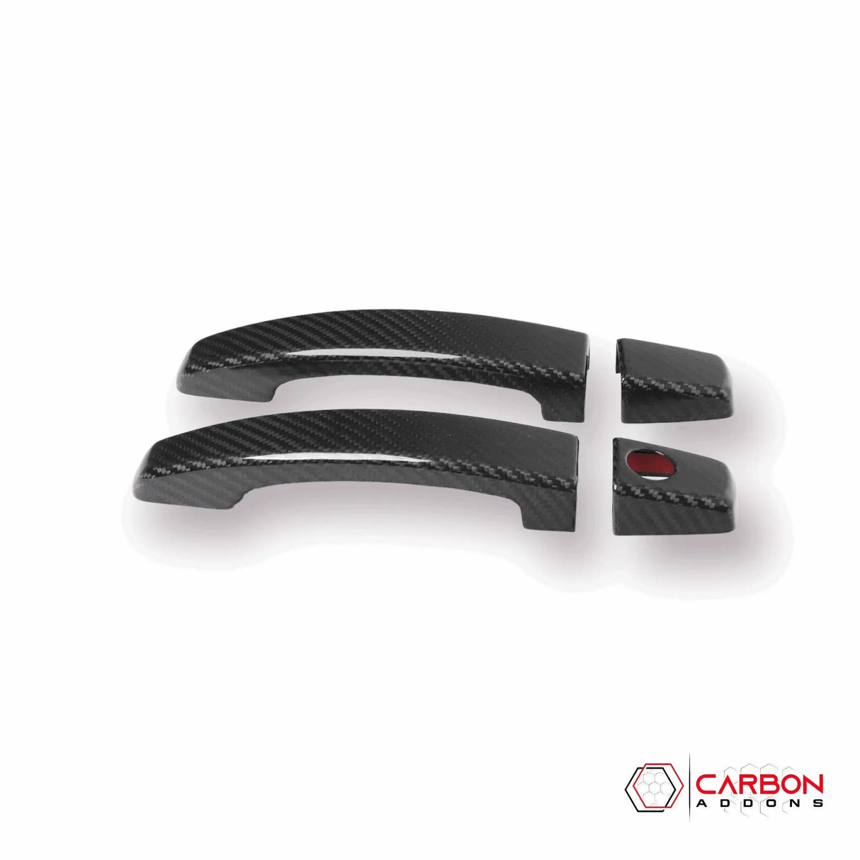 Exterior Carbon Fiber Door Handle Covers for 2010-2015 Chevy Camaro