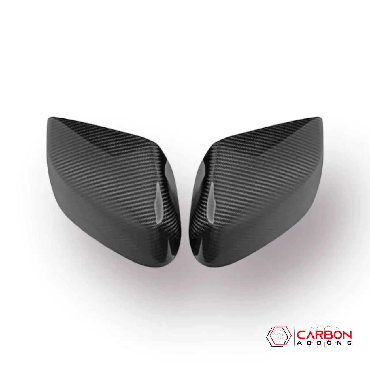 C8 Corvette Exterior Carbon Fiber Mirror Covers