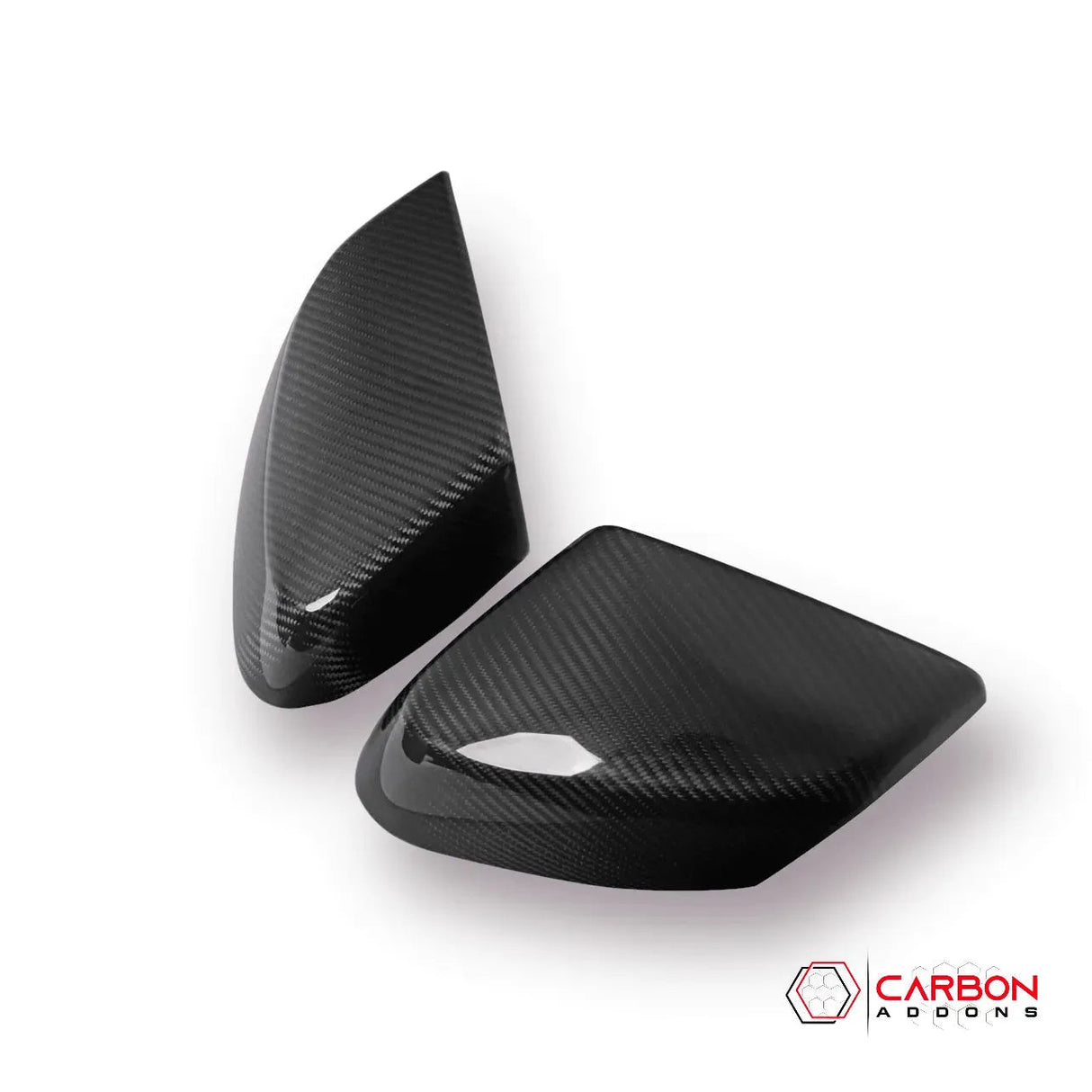 C8 Corvette Exterior Carbon Fiber Mirror Covers