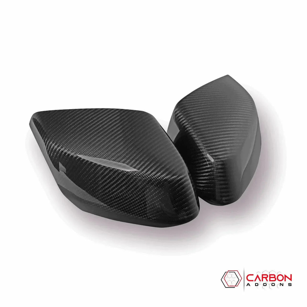 C8 Corvette Real Carbon Fiber Exterior Mirror Covers | Exterior Upgrade (2020–2026)
