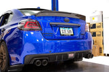 OLM Single Point Duckbill Trunk Spoiler (Carbon Fiber) - 15+ WRX / STI
