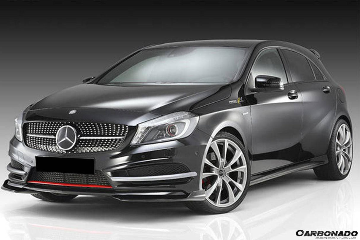2014-2016 Mercedes Benz W117 CLA Sport  CLA45 AMG PA Style Front Bumper Insert