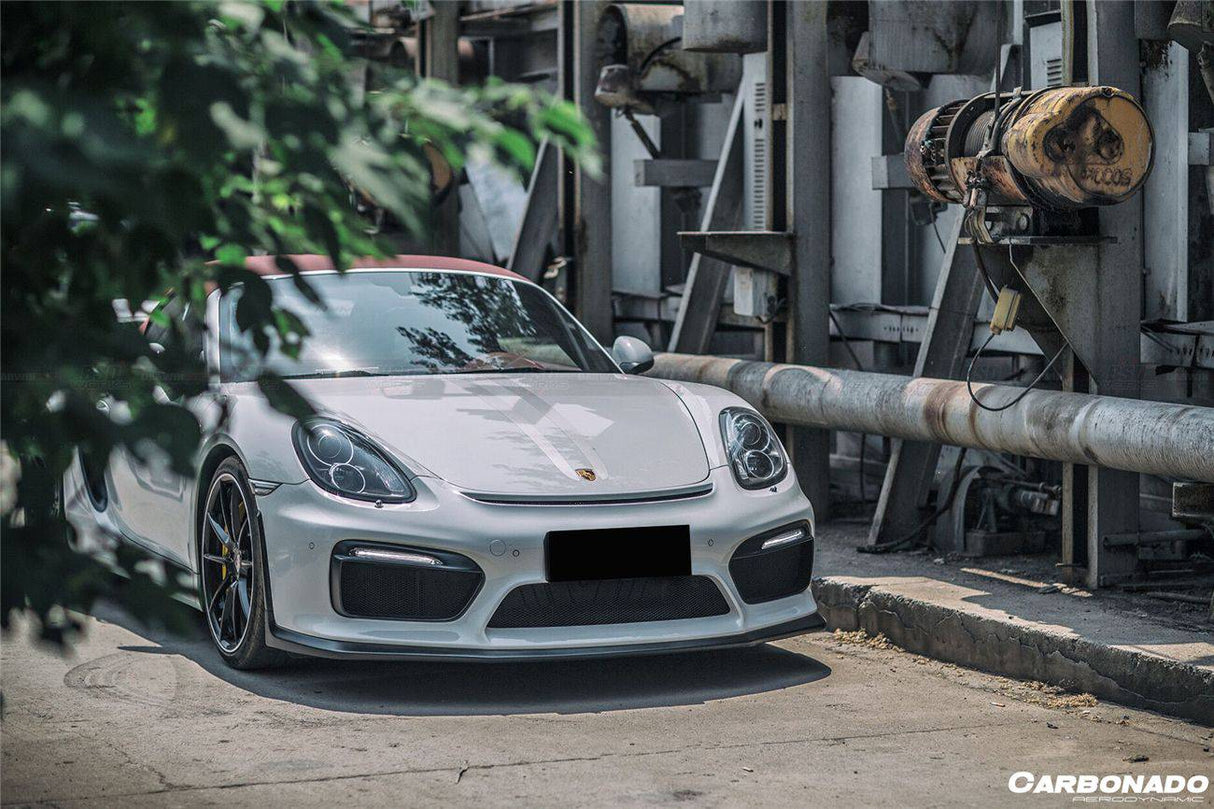 2012-2016 Porsche 981 Boxster | Cayman GT4 Style Front Bumper