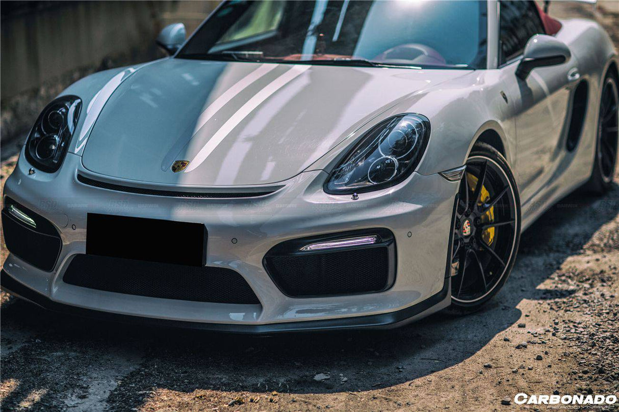 2012-2016 Porsche 981 Boxster | Cayman GT4 Style Front Bumper