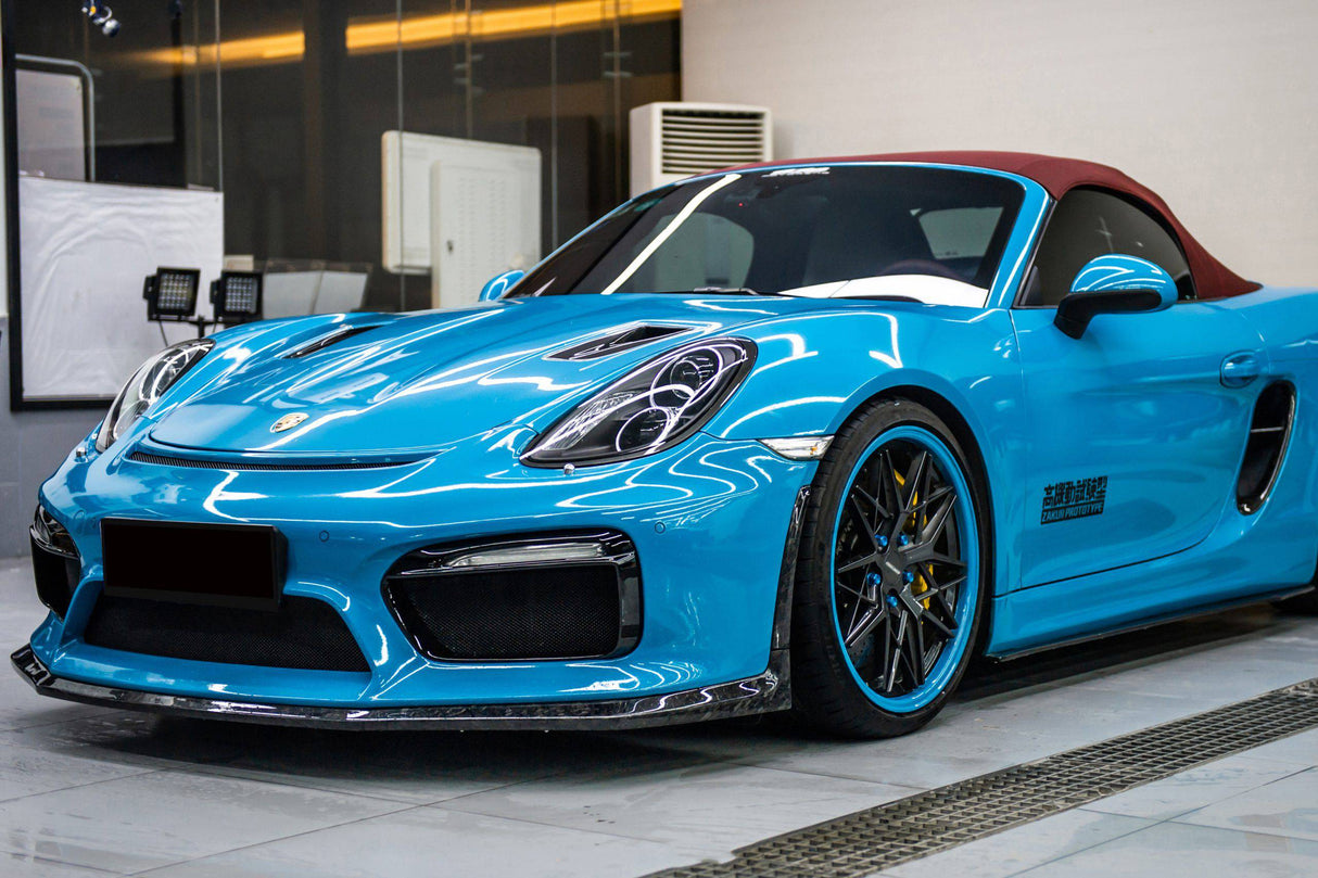 2012-2016 Porsche 981 Boxster | Cayman GT4 Style Front Bumper
