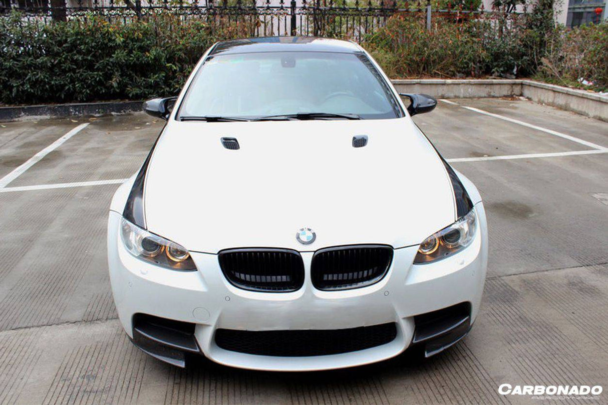 2008-2012 BMW M3 E90  E92  E93 MP Style Carbon Fiber Lip Splitters