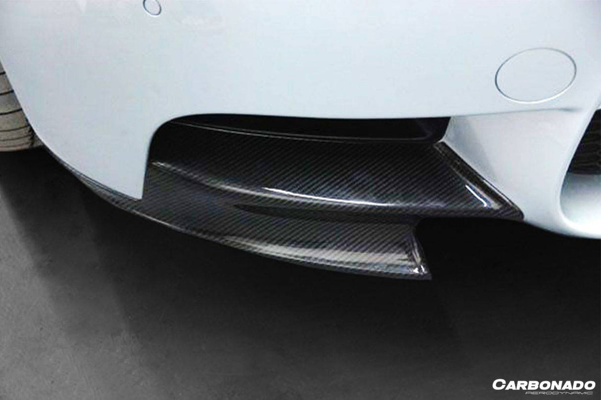 2008-2012 BMW M3 E90  E92  E93 MP Style Carbon Fiber Lip Splitters