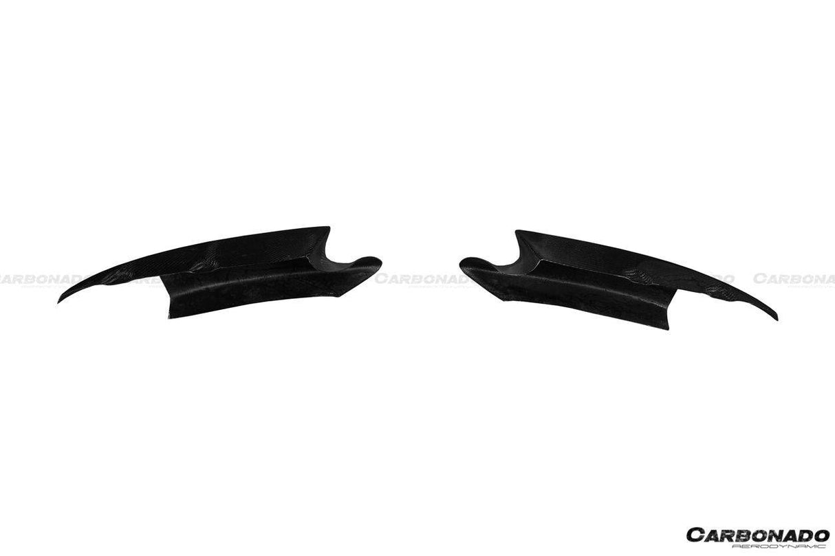 2008-2012 BMW M3 E90  E92  E93 MP Style Carbon Fiber Lip Splitters