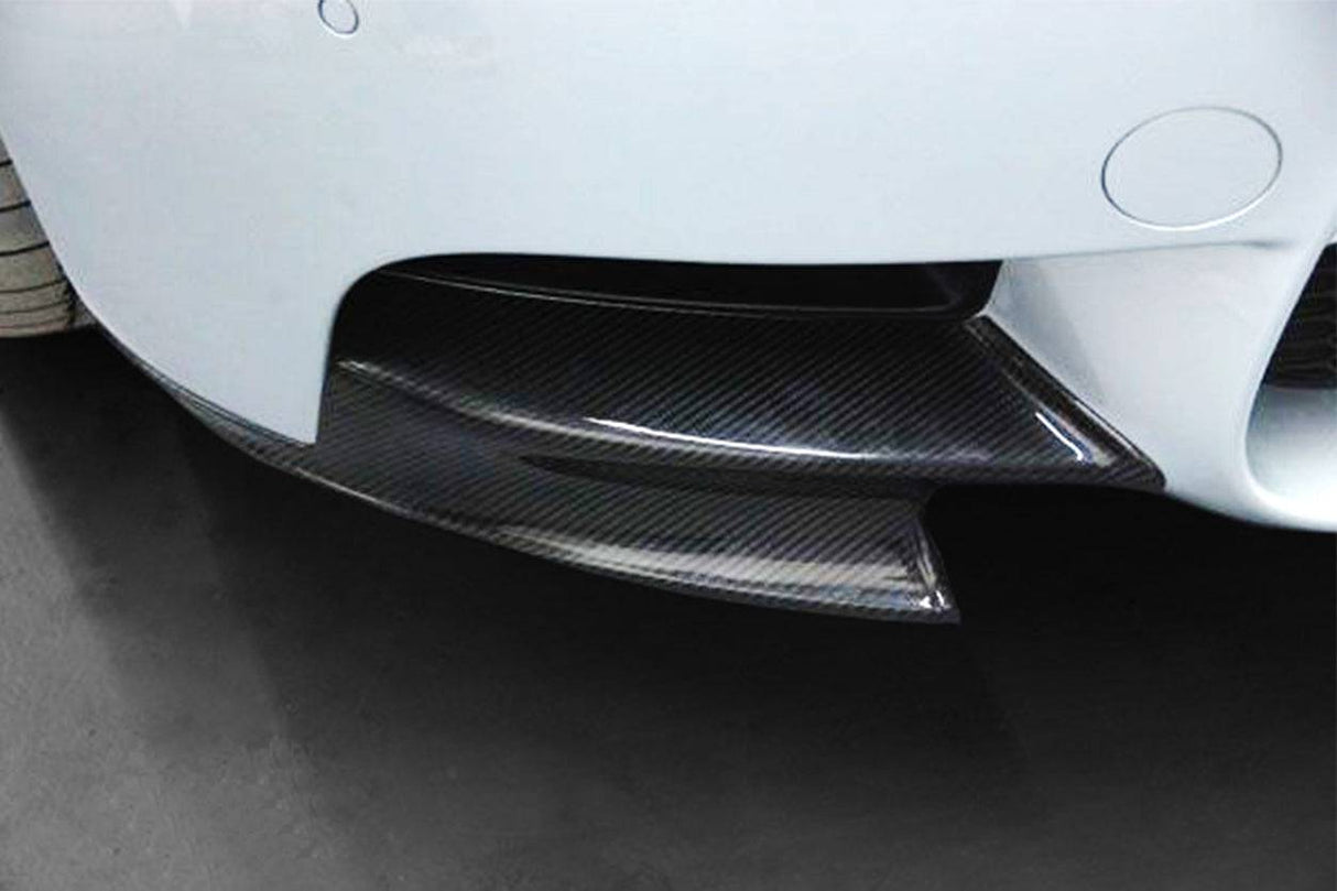 2008-2012 BMW M3 E90  E92  E93 MP Style Carbon Fiber Lip Splitters