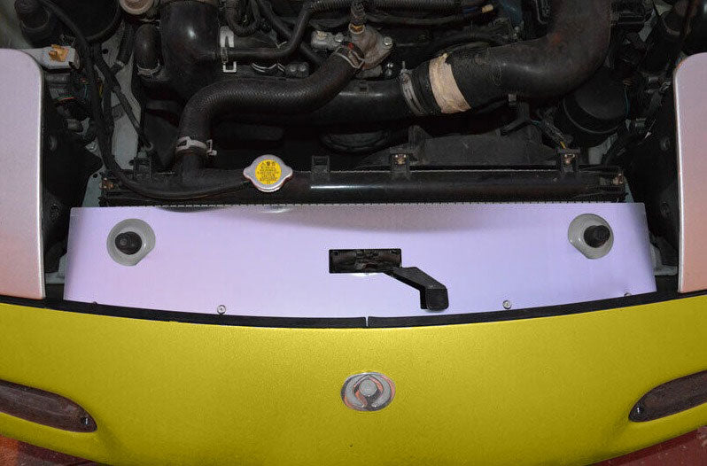 Radiator Cooling Panel Slam Cover Aluminum, Mazda MX5 MK1 NA, MX-5 Miata US