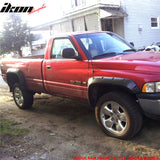 1994-2002 Dodge Ram 1500 2500 3500 Pocket Front Rear Fender Flares ABS