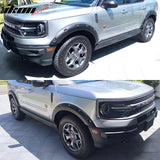 2021-2025 Ford Bronco Sport Pocket Style Black Fender Flares 6PC PP