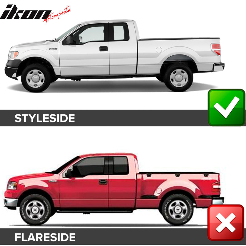 2004-2008 Ford F-150 Mark LT Pocket Rivet Style 4PCS Fender Flares PP
