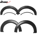 2015-2017 Ford F150 Pocket Rivet Matte Black Wheel Fender Flare PP 4PC