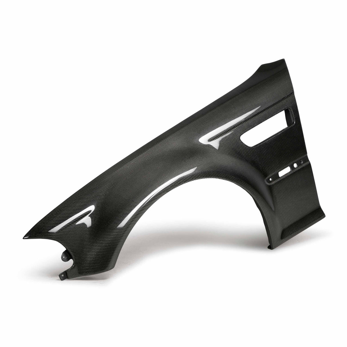 BMW E46 M3 Carbon Fiber Front Fenders 2001 - 2006 (Coupe & Convertible / Pair / Gloss Finish)