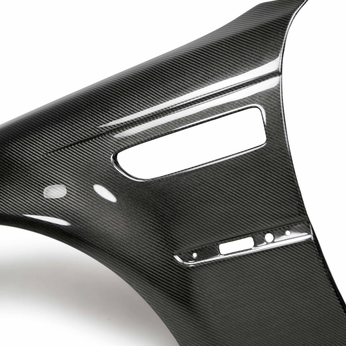 BMW E46 M3 Carbon Fiber Front Fenders 2001 - 2006 (Coupe & Convertible / Pair / Gloss Finish)