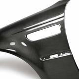 BMW E46 M3 Carbon Fiber Front Fenders 2001 - 2006 (Coupe & Convertible / Pair / Gloss Finish)