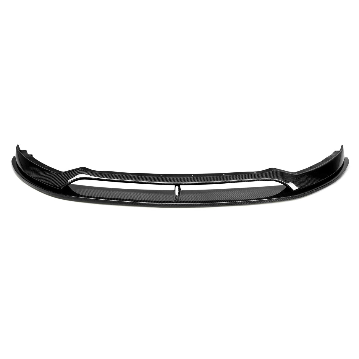 Type-AR carbon fiber front chin splitter for 2015-2017 Ford Mustang