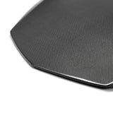 Type-OE carbon fiber hood insert for 2017-2023 Chevrolet Camaro ZL1 (2-PC)