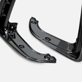 Type-OE carbon fiber tail light surrounds for 2021-2024 RAM TRX (Pair)