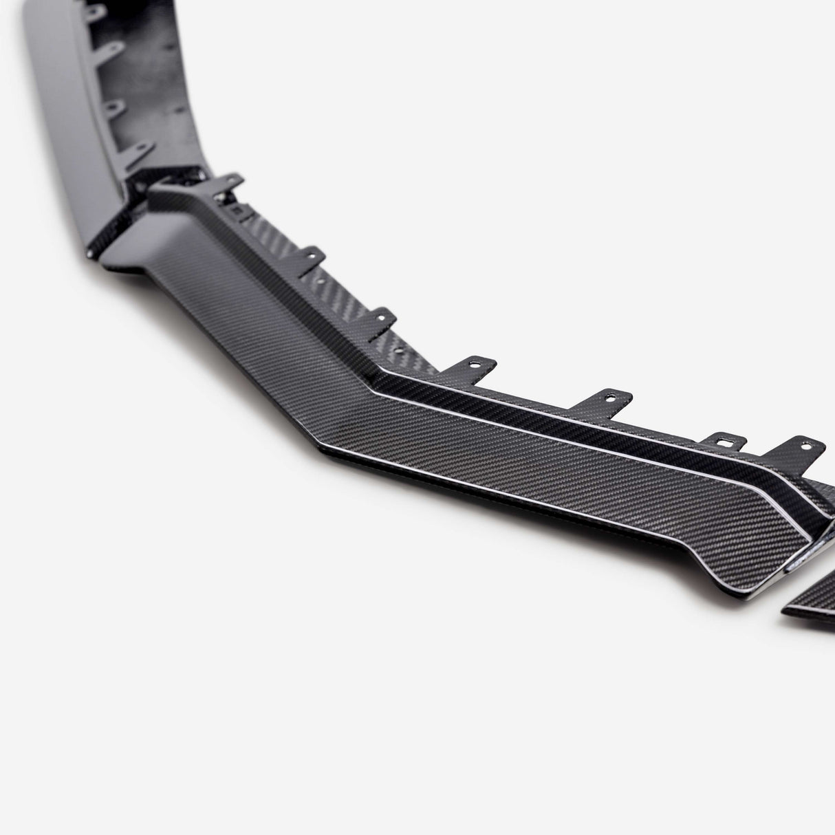 Type-OE carbon fiber front lip for 2023-2024 Chevrolet C8 Z06