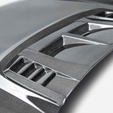 Type-RT carbon fiber hood for 2021-2024 Ford Bronco 2DR/4DR